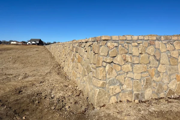 Retaining wall single multi-family developments